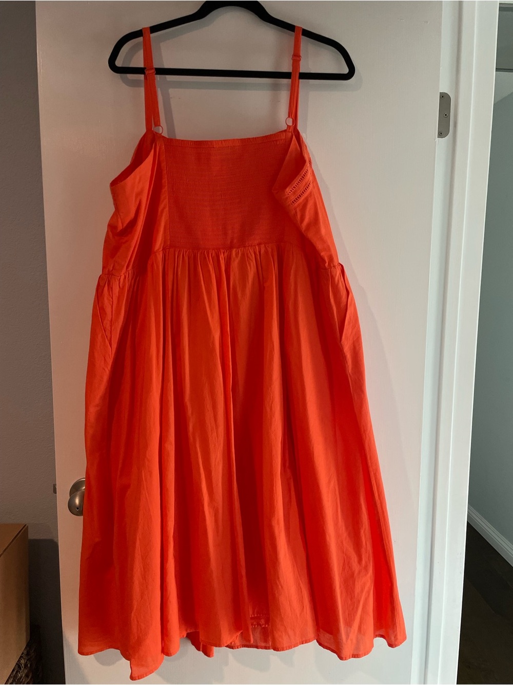 torrid Bright Orange Spaghetti-Strap Sundress - Picture 2 of 5